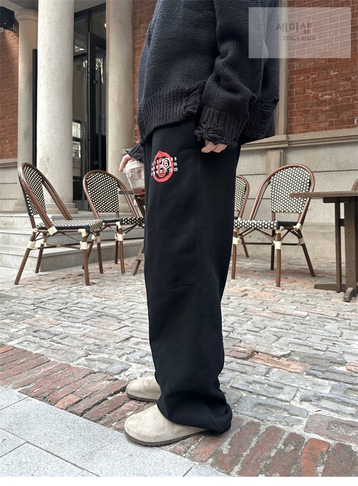 Maison Margiela 메종 마르지엘라 이어 오브 더 스네이크 스웨트팬츠 레플리카 1번 이미지 - 의류 | 세미샵 레플리카 사이트