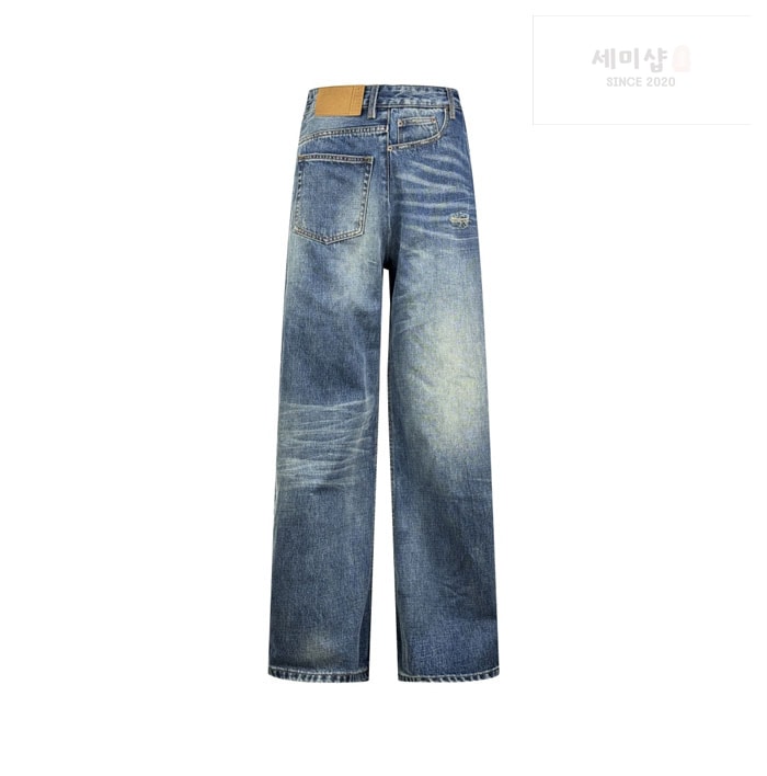 Maison Margiela 메종 마르지엘라 트위스트 와이드 레그 진 의류 2번 이미지
