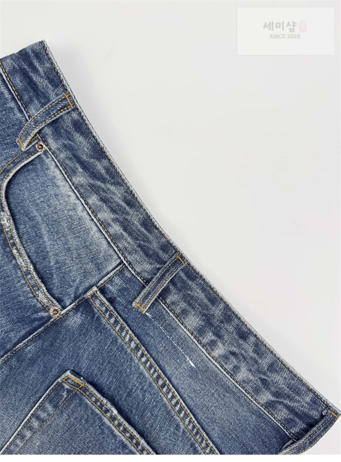 Maison Margiela 메종 마르지엘라 트위스트 와이드 레그 진 의류 11번 이미지