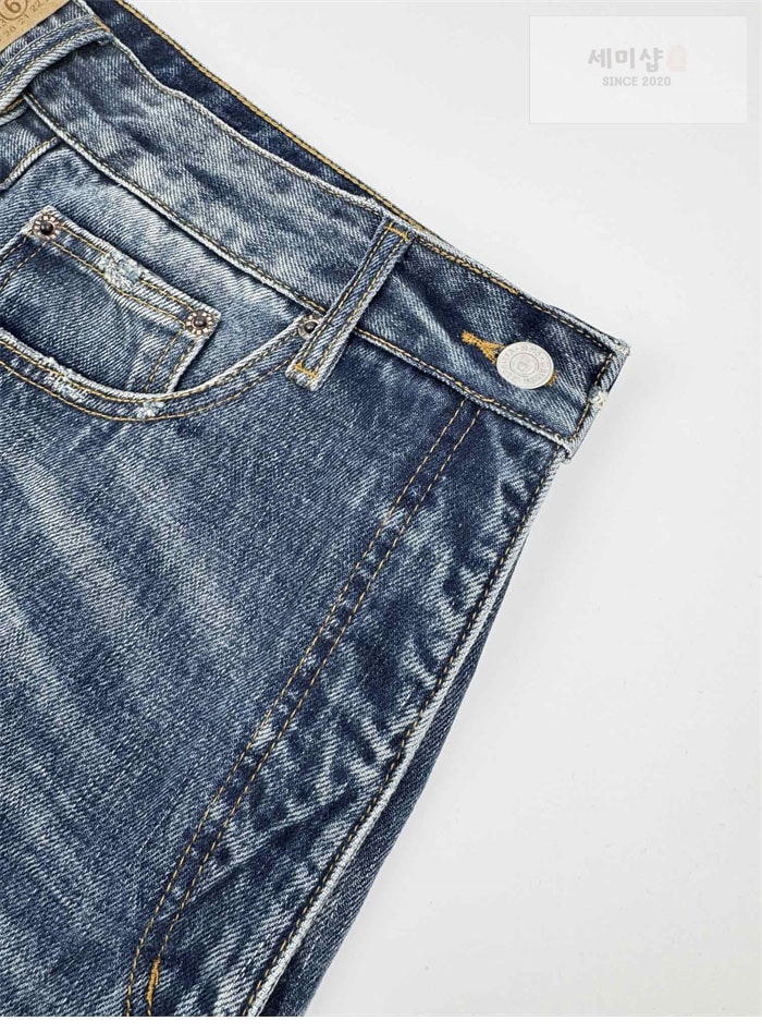 Maison Margiela 메종 마르지엘라 트위스트 와이드 레그 진 의류 6번 이미지