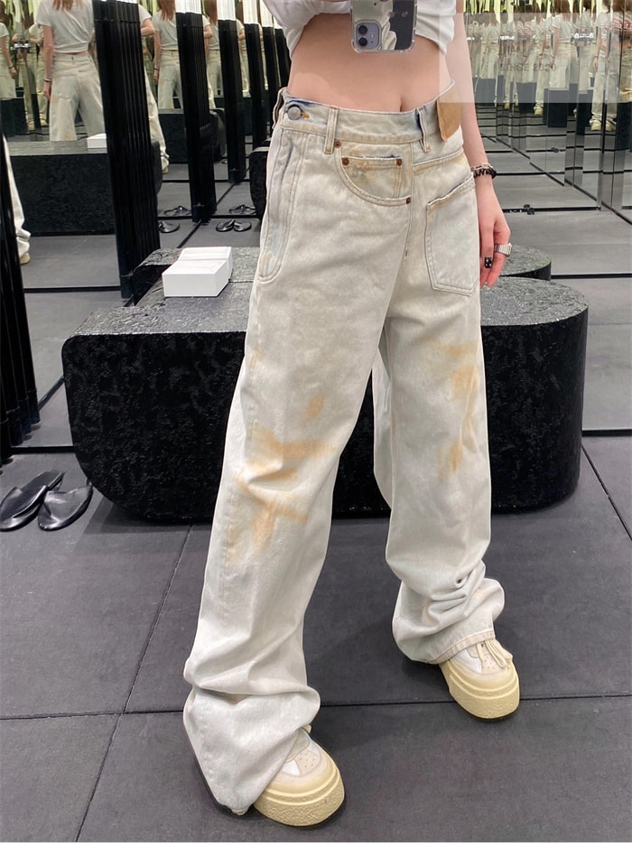 Maison Margiela 메종 마르지엘라 25SS 5포켓 데님 팬츠 레플리카 2번 이미지 - 의류 | 세미샵 레플리카 사이트