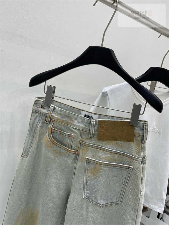 Maison Margiela 메종 마르지엘라 25SS 5포켓 데님 팬츠 레플리카 4번 이미지 - 의류 | 세미샵 레플리카 사이트