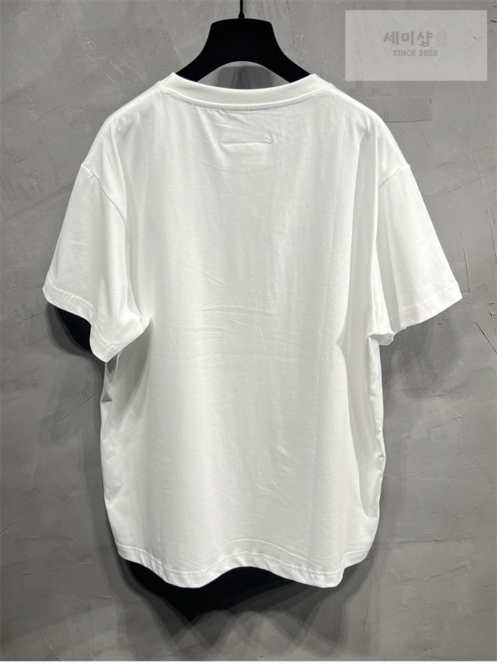 Maison Margiela 메종 마르지엘라 MM6 로고 반팔 티셔츠 의류 5번 이미지