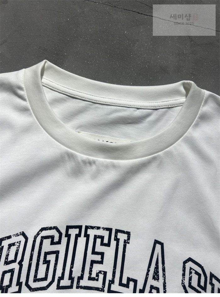 Maison Margiela 메종 마르지엘라 MM6 로고 반팔 티셔츠 의류 6번 이미지