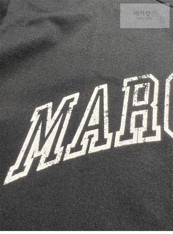Maison Margiela 메종 마르지엘라 MM6 로고 반팔 티셔츠 의류 6번 이미지