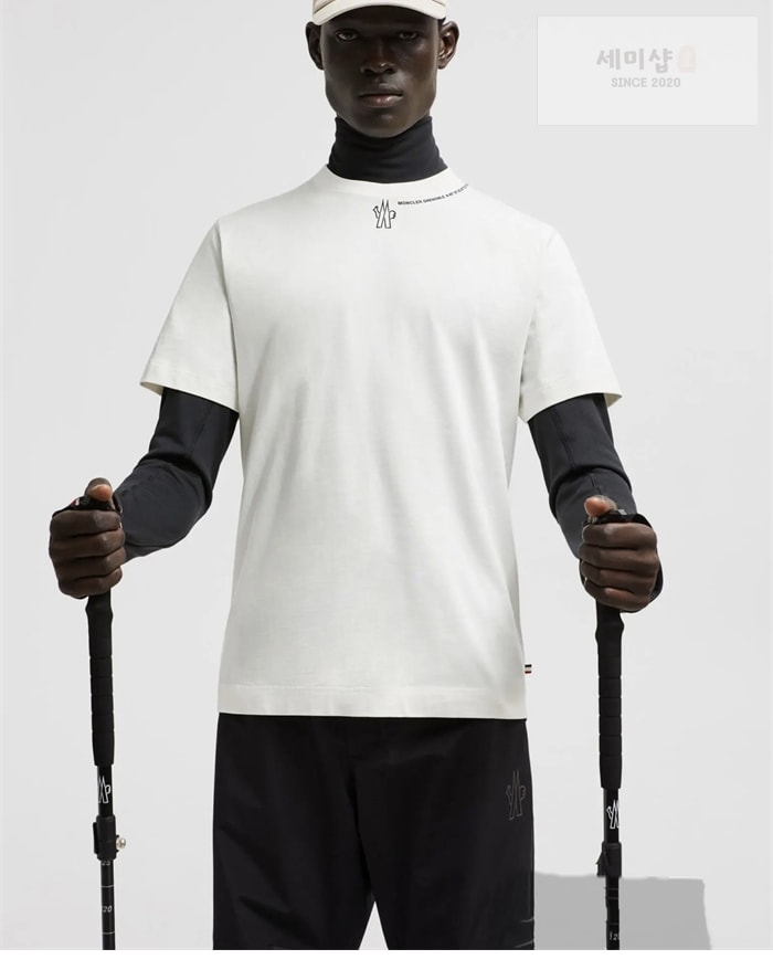 Moncler 몽클레어 그레노블 로고 반팔 티셔츠 의류 5번 이미지