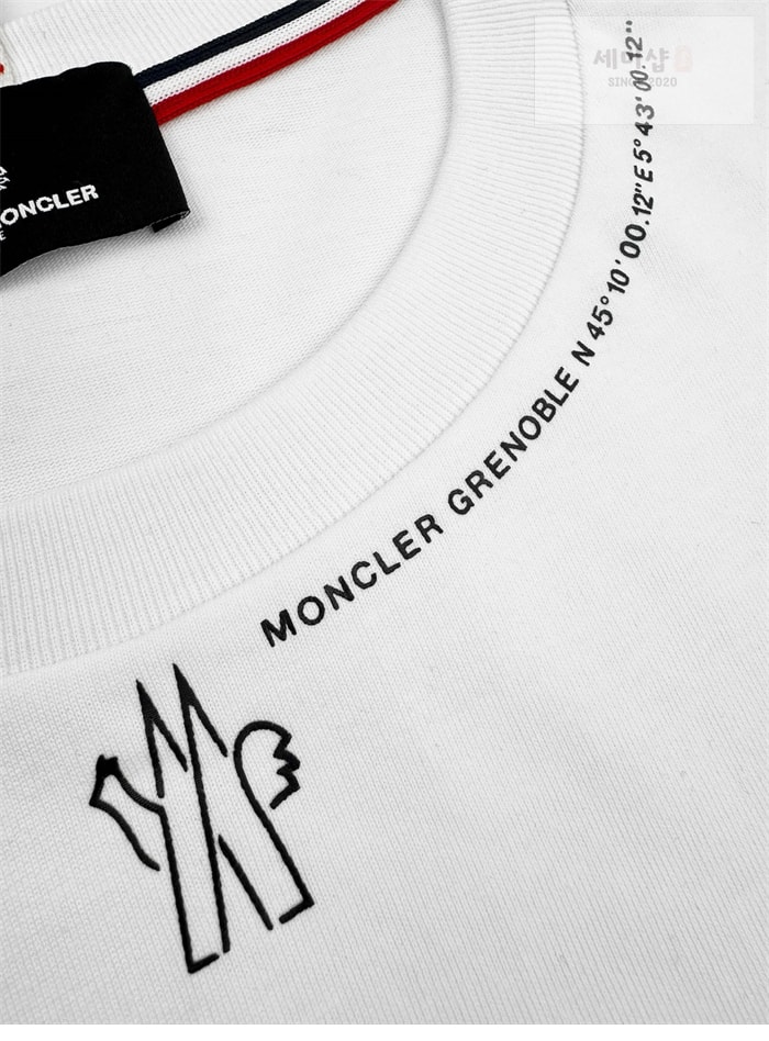 Moncler 몽클레어 그레노블 로고 반팔 티셔츠 의류 8번 이미지