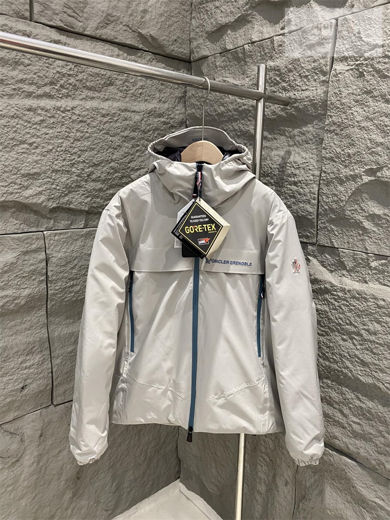 Moncler 몽클레어 그레노블 쉽톤 윈드브레이커 후드 블랙 연갈색 의류 8번 이미지