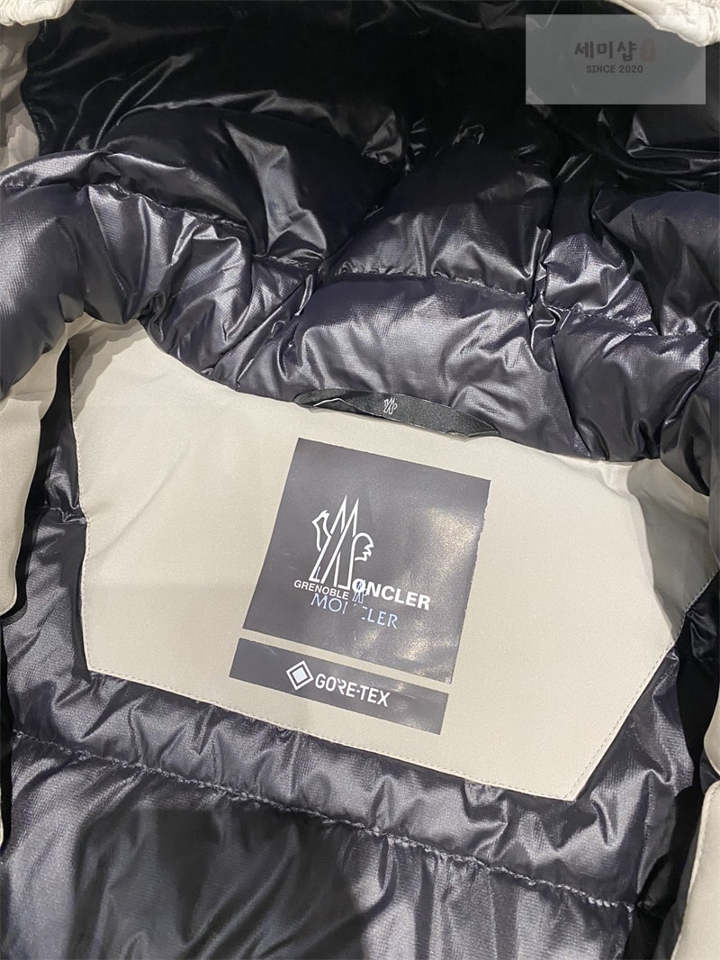 Moncler 몽클레어 그레노블 쉽톤 윈드브레이커 후드 블랙 연갈색 의류 11번 이미지