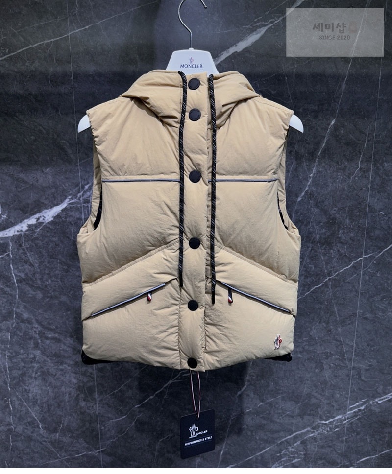 Moncler 몽클레어 그레노블 Arolla 아룰라 테크 다운 패딩 베스트 블랙 의류 11번 이미지