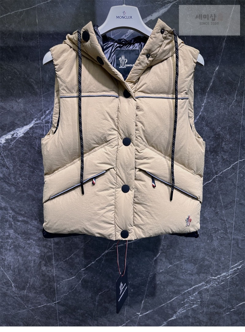 Moncler 몽클레어 그레노블 Arolla 아룰라 테크 다운 패딩 베스트 블랙 의류 15번 이미지