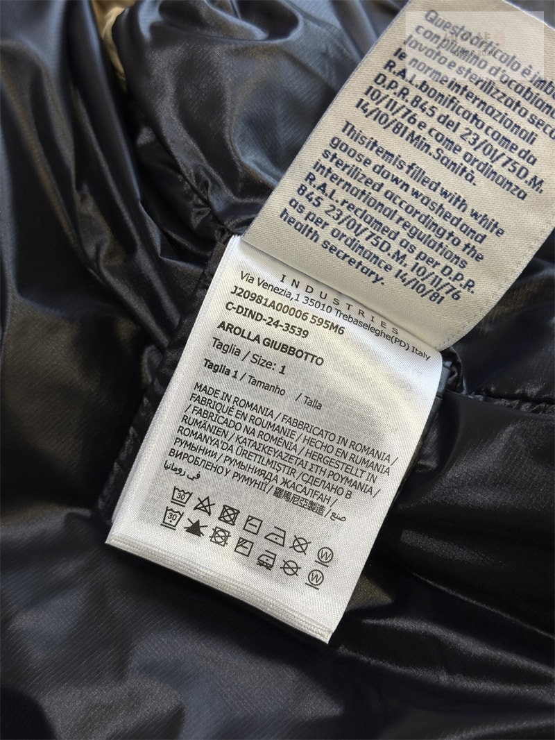 Moncler 몽클레어 그레노블 Arolla 알로아 다운 베스트 블랙 의류 11번 이미지