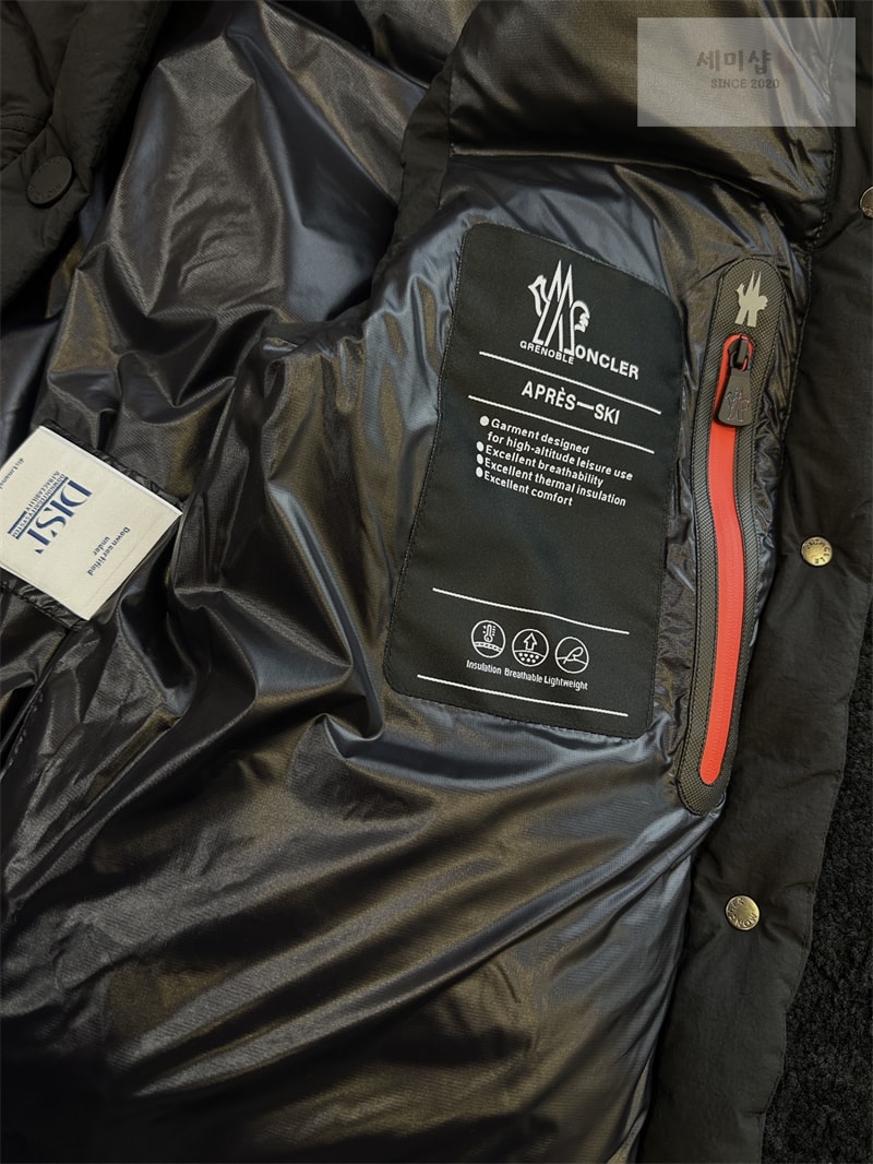 Moncler 몽클레어 그레노블 Arolla 알로아 다운 베스트 블랙 의류 16번 이미지