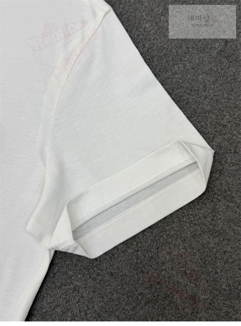 Moncler 몽클레어 더블 로고 패치 티셔츠 블랙 의류 34번 이미지