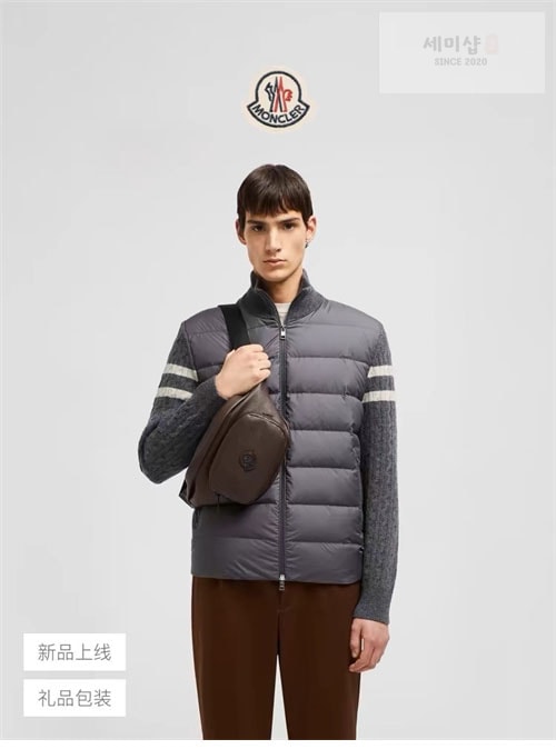 Moncler 몽클레어 디몬트 니트 패널 패딩 자켓 레플리카 1번 이미지 - 의류 | 세미샵 레플리카 사이트