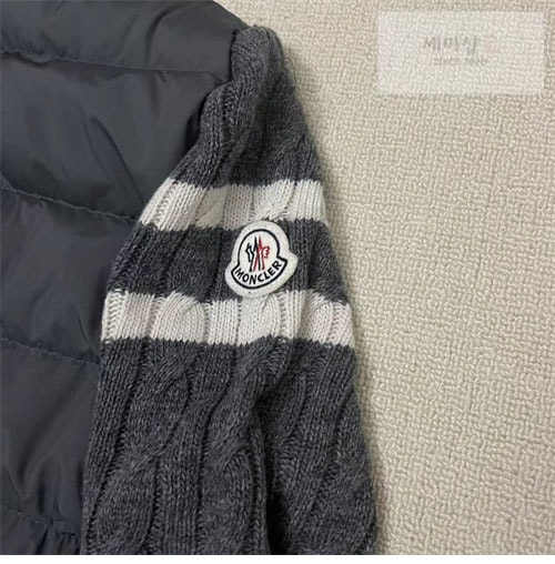 Moncler 몽클레어 디몬트 니트 패널 패딩 자켓 레플리카 19번 이미지 - 의류 | 세미샵 레플리카 사이트
