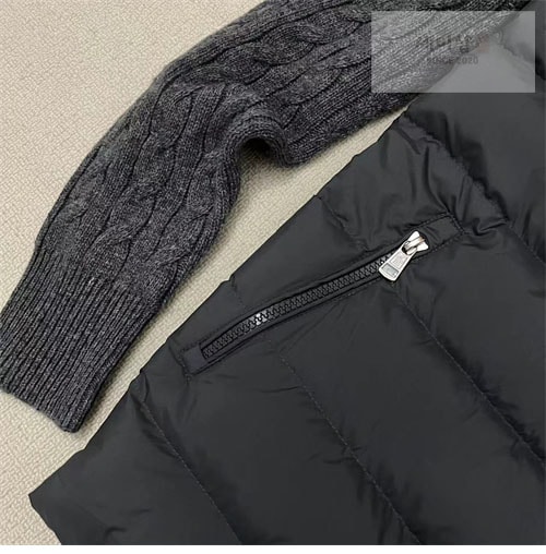 Moncler 몽클레어 디몬트 니트 패널 패딩 자켓 레플리카 18번 이미지 - 의류 | 세미샵 레플리카 사이트