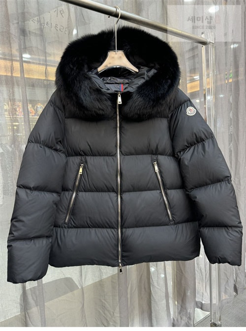 Moncler 몽클레어 라이체퍼 Laichefur 숏 다운 패딩 자켓 의류 31번 이미지