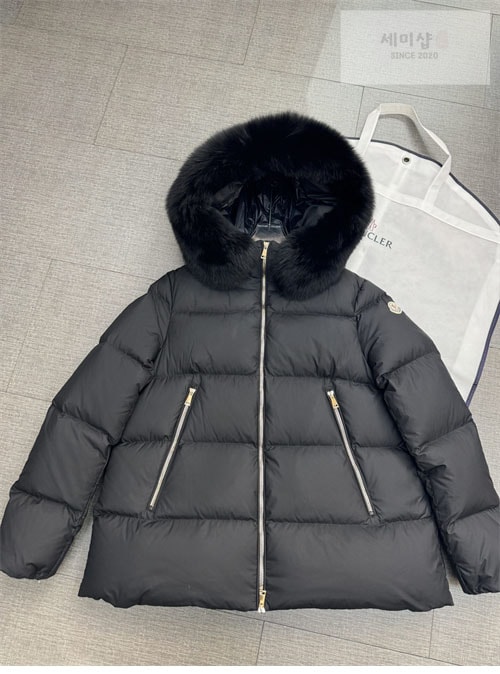 Moncler 몽클레어 라이체퍼 Laichefur 숏 다운 패딩 자켓 의류 30번 이미지