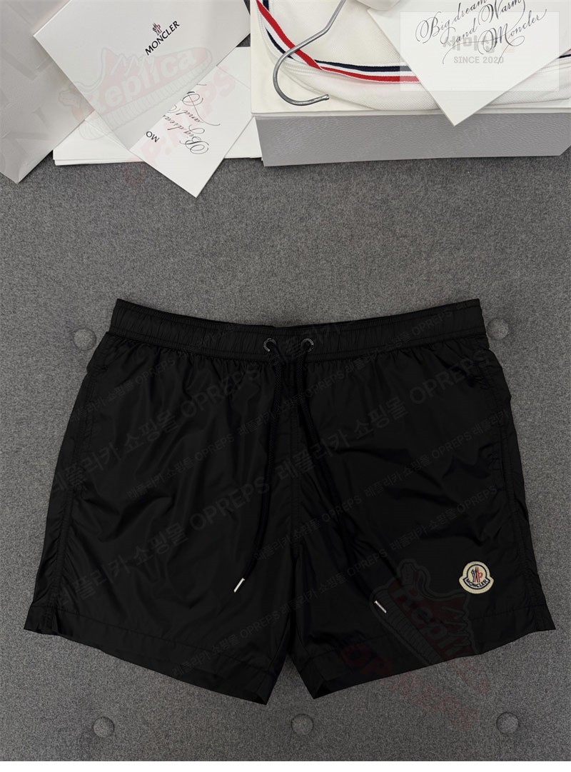Moncler 몽클레어 로고 와펜 스윔 팬츠 의류 5번 이미지
