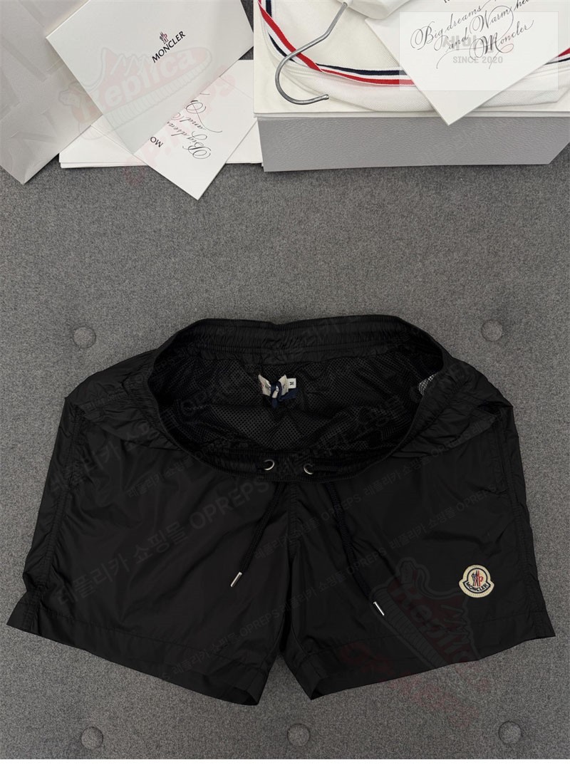 Moncler 몽클레어 로고 와펜 스윔 팬츠 의류 8번 이미지