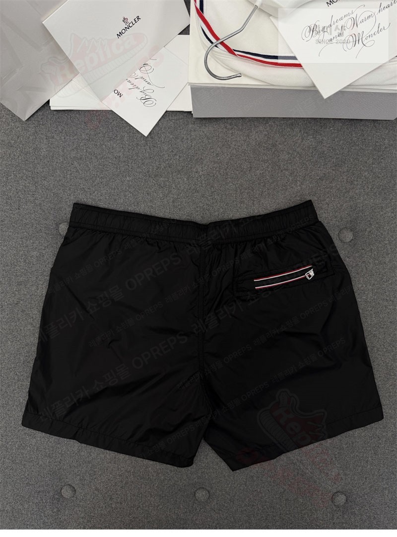 Moncler 몽클레어 로고 와펜 스윔 팬츠 의류 9번 이미지