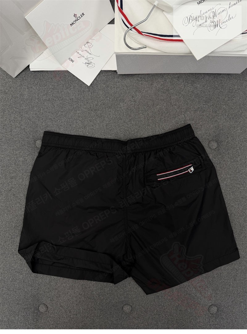 Moncler 몽클레어 로고 와펜 스윔 팬츠 의류 10번 이미지