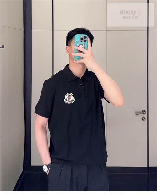 Moncler 몽클레어 로고 와펜 패치 pk 반팔 의류 1번 이미지