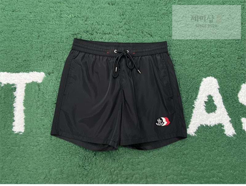 Moncler 몽클레어 로고 패치 스윔 팬츠 네이비 의류 8번 이미지