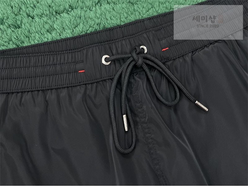 Moncler 몽클레어 로고 패치 스윔 팬츠 네이비 의류 10번 이미지