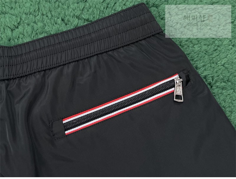 Moncler 몽클레어 로고 패치 스윔 팬츠 네이비 의류 13번 이미지