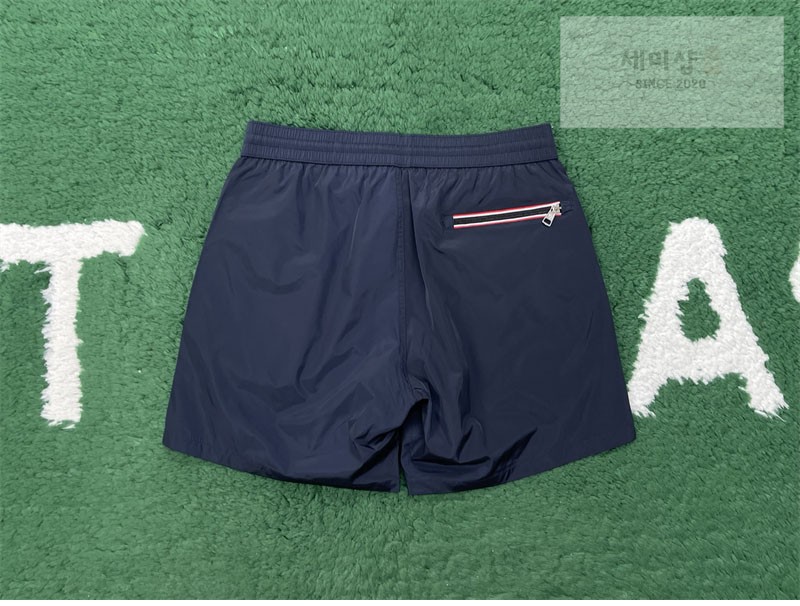 Moncler 몽클레어 로고 패치 스윔 팬츠 네이비 의류 17번 이미지
