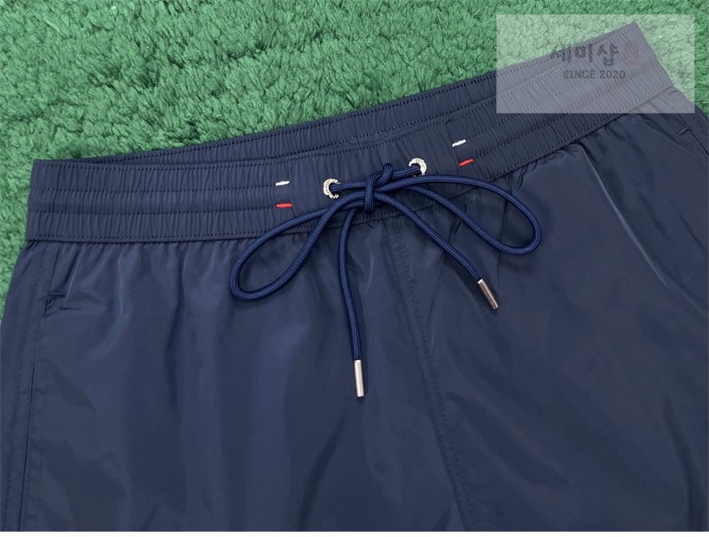 Moncler 몽클레어 로고 패치 스윔 팬츠 네이비 의류 18번 이미지