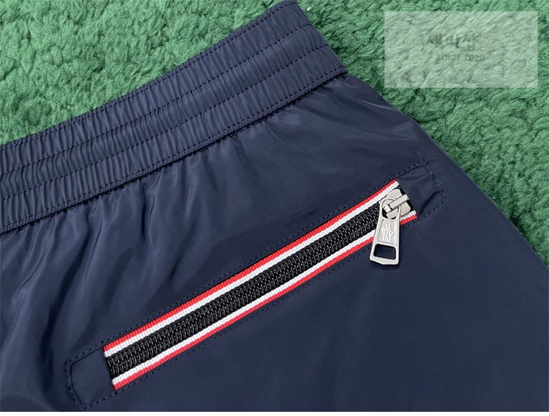 Moncler 몽클레어 로고 패치 스윔 팬츠 네이비 의류 22번 이미지