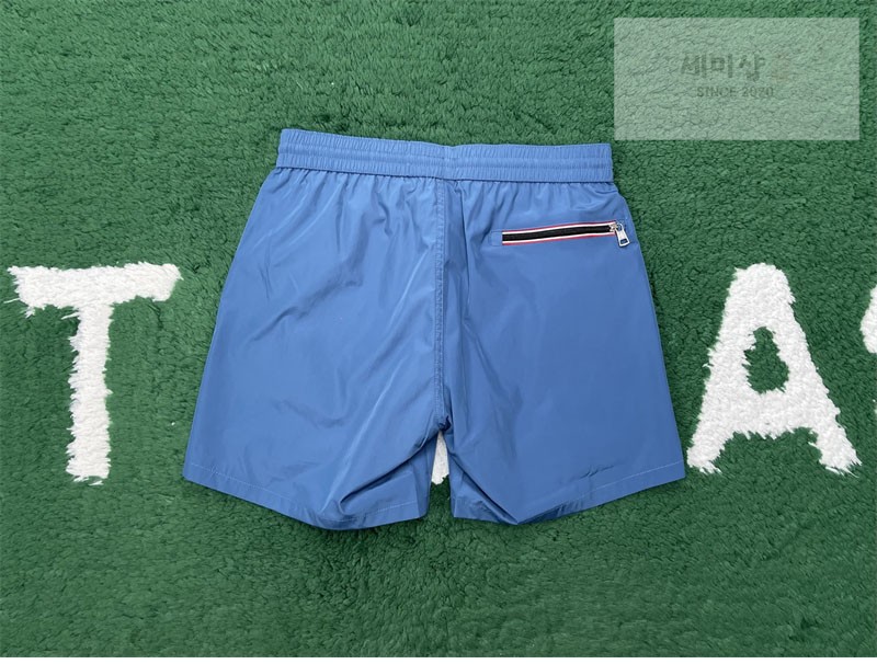 Moncler 몽클레어 로고 패치 스윔 팬츠 네이비 의류 26번 이미지