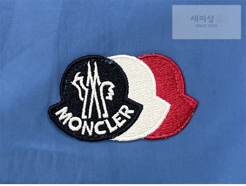 Moncler 몽클레어 로고 패치 스윔 팬츠 네이비 의류 30번 이미지