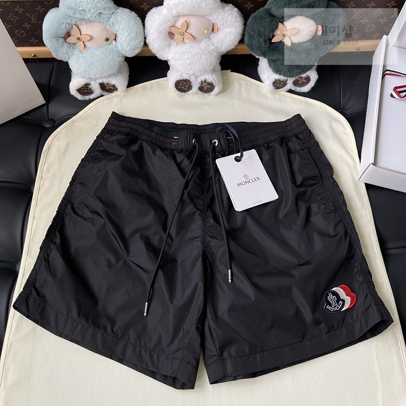 Moncler 몽클레어 로고 패치 스윔 팬츠 의류 1번 이미지