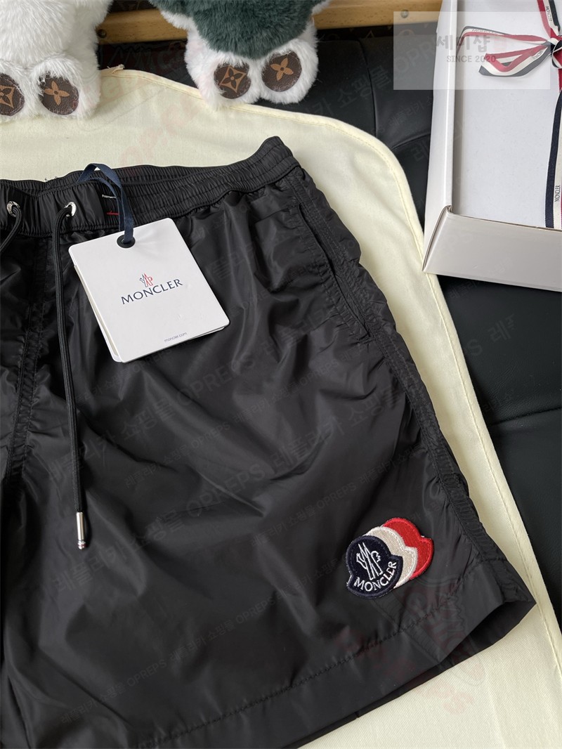 Moncler 몽클레어 로고 패치 스윔 팬츠 의류 16번 이미지