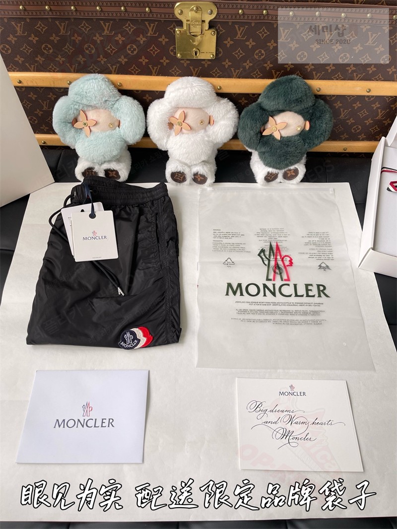 Moncler 몽클레어 로고 패치 스윔 팬츠 의류 23번 이미지