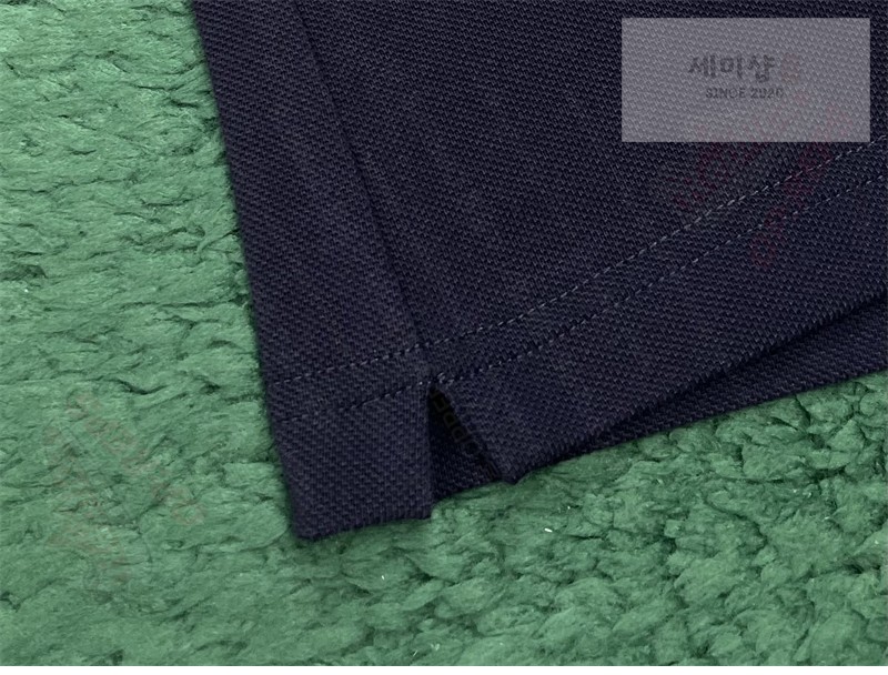 Moncler 몽클레어 로고 패치 코튼 폴로 셔츠 네이비 의류 22번 이미지