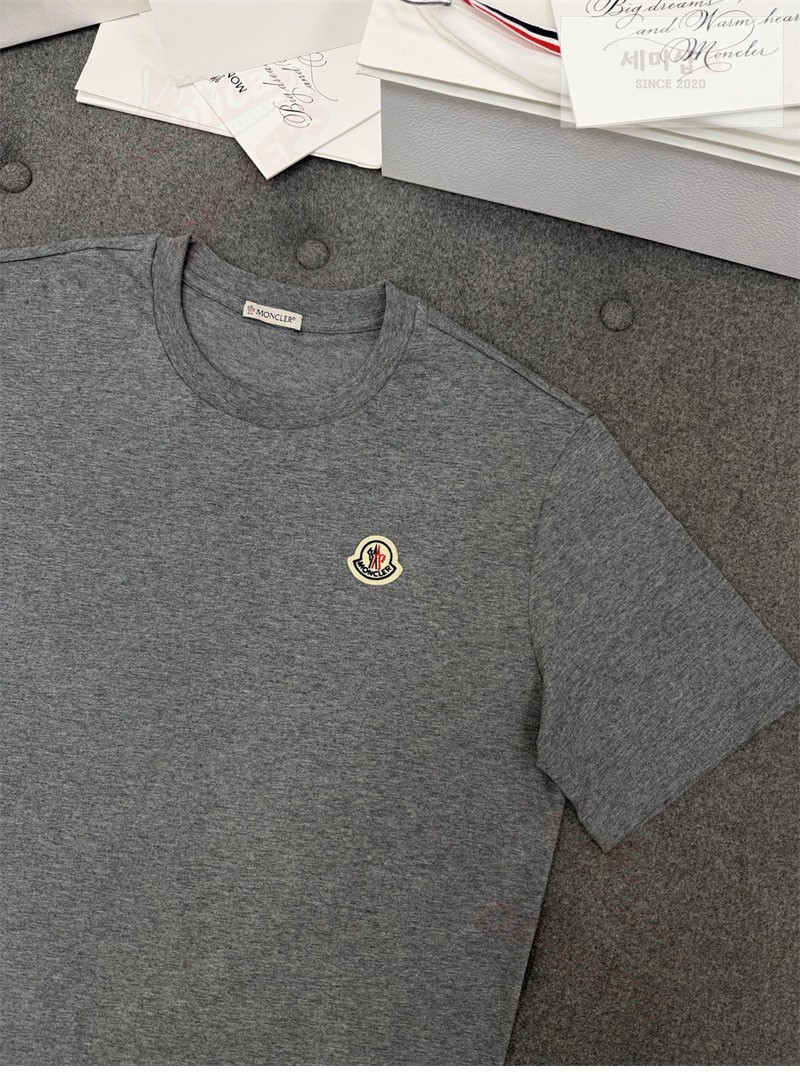 Moncler 몽클레어 로고 패치 티셔츠 블랙 의류 36번 이미지