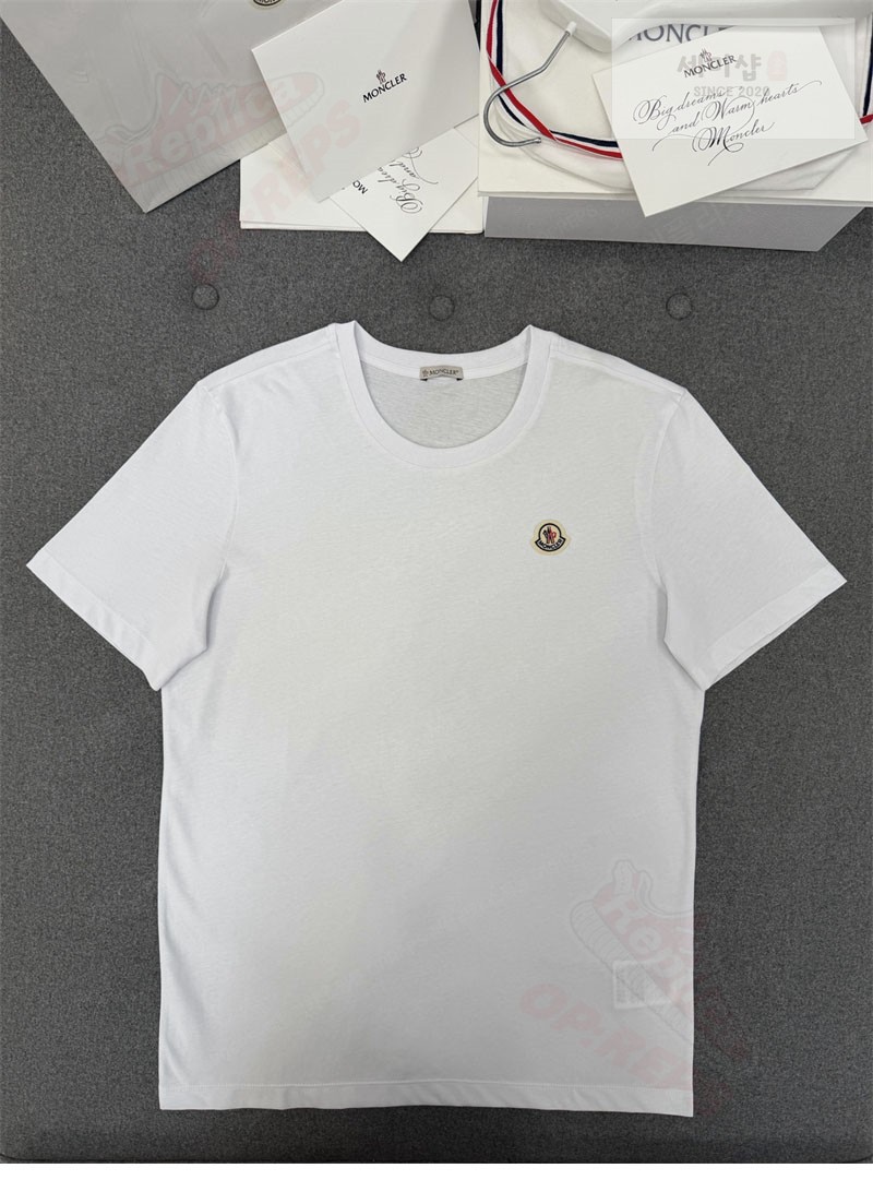 Moncler 몽클레어 로고 패치 티셔츠 블랙 의류 45번 이미지