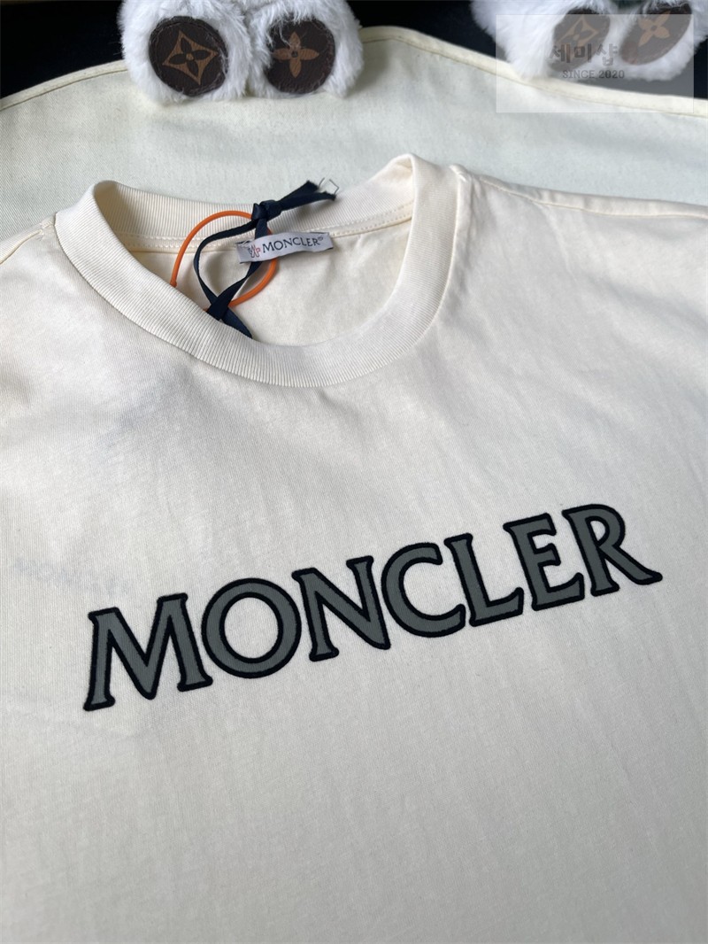 Moncler 몽클레어 로고 프린트 코튼 티셔츠 의류 11번 이미지