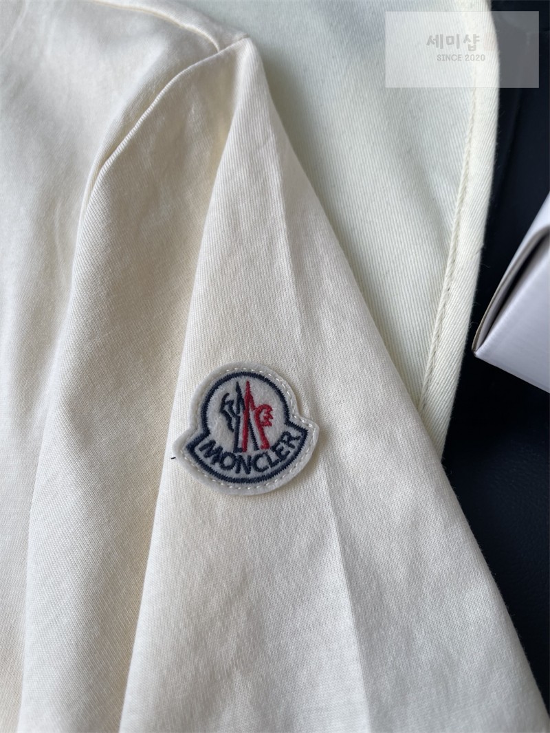 Moncler 몽클레어 로고 프린트 코튼 티셔츠 의류 12번 이미지