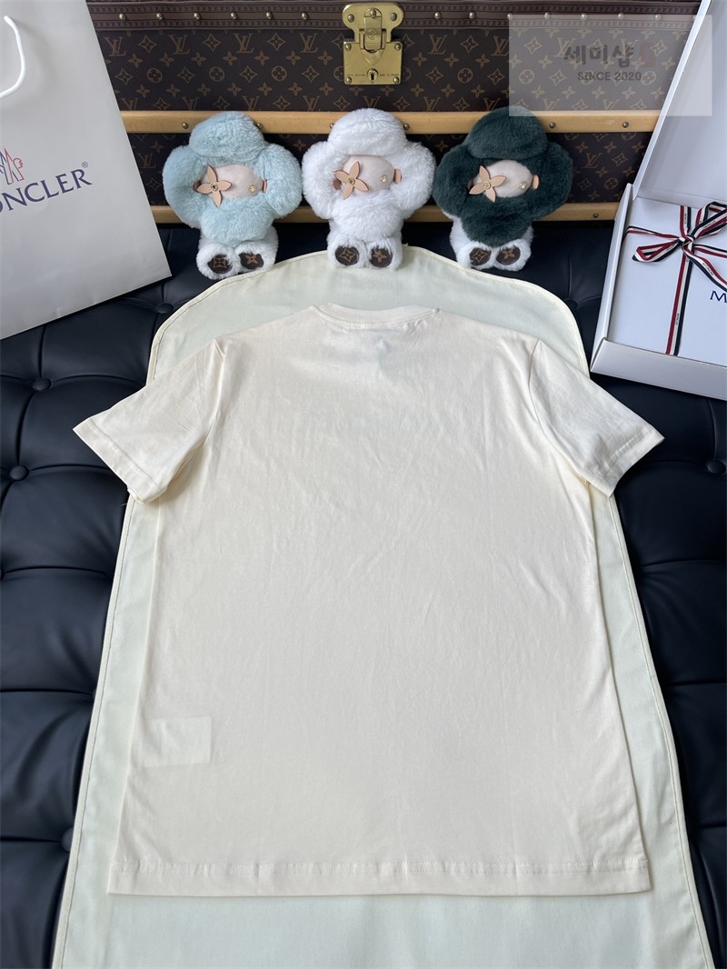 Moncler 몽클레어 로고 프린트 코튼 티셔츠 의류 15번 이미지