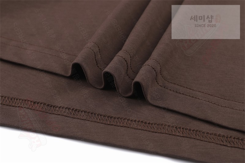 Moncler 몽클레어 로고 프린트 패치 코튼 티셔츠 블랙 의류 11번 이미지
