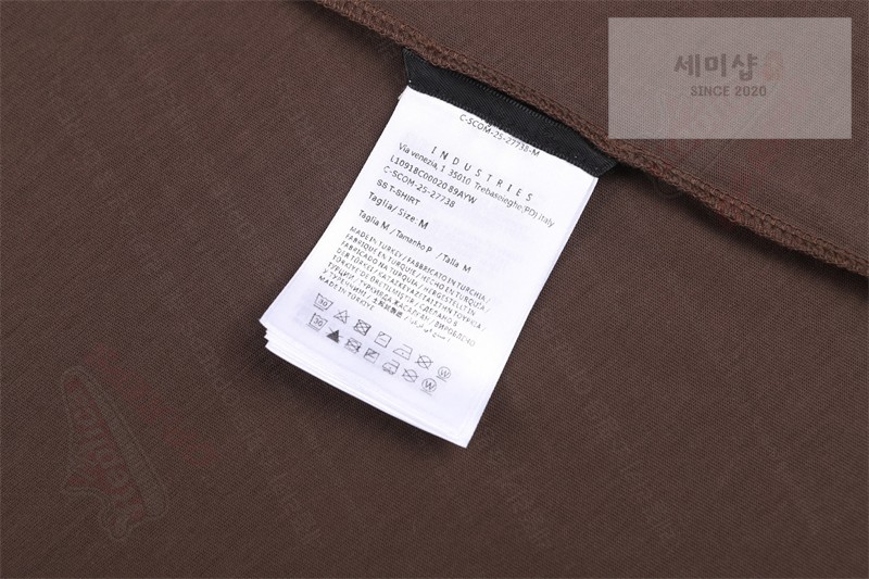 Moncler 몽클레어 로고 프린트 패치 코튼 티셔츠 블랙 의류 13번 이미지
