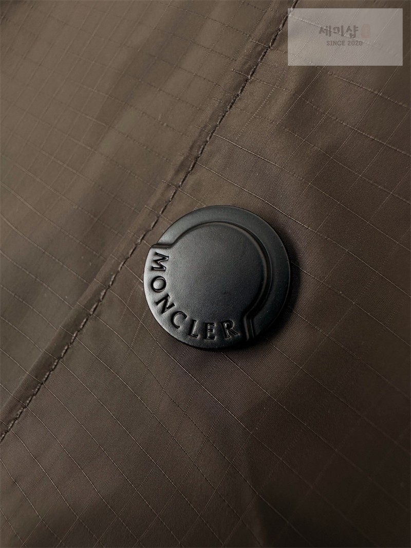 Moncler 몽클레어 립스탑 로고 셔츠 그린 의류 12번 이미지