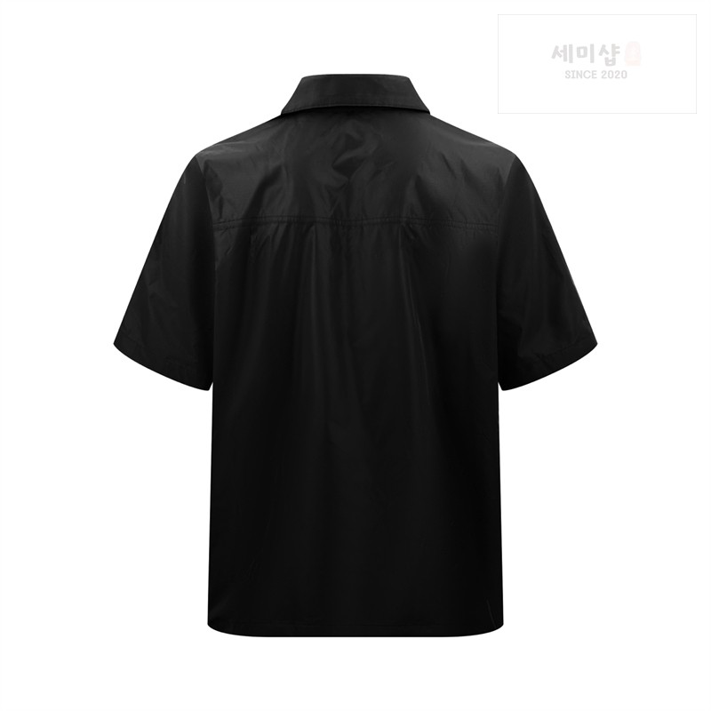 Moncler 몽클레어 립스탑 로고 셔츠 그린 의류 16번 이미지
