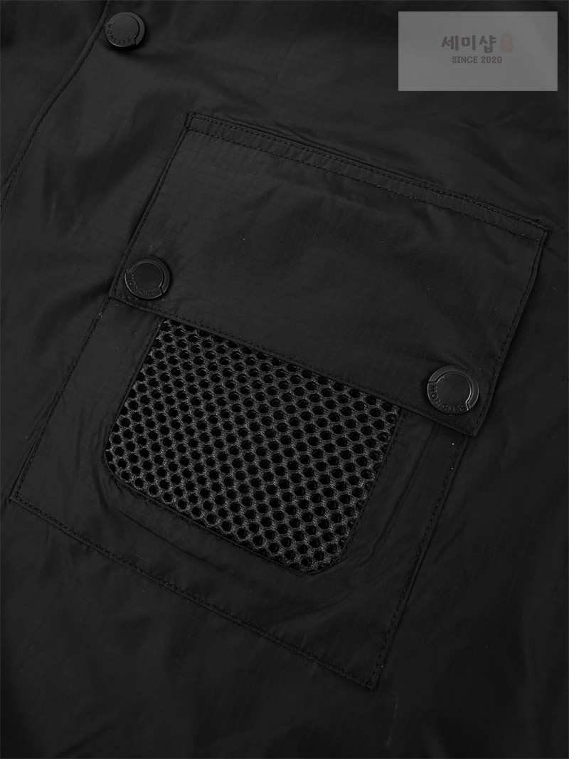Moncler 몽클레어 립스탑 로고 셔츠 그린 의류 20번 이미지